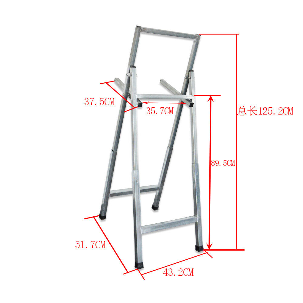  Archery Folding Target Steel Stand Straw Board Bracket Frame Rack Bow Shooting